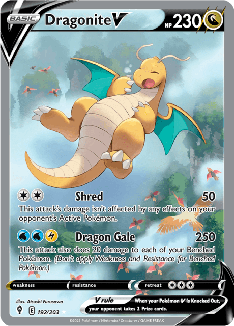 Pokemon Card - Dragonite V