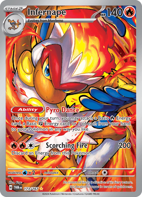 Pokemon Card - Infernape