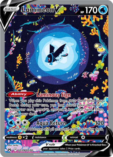 Pokemon Card - Lumineon V