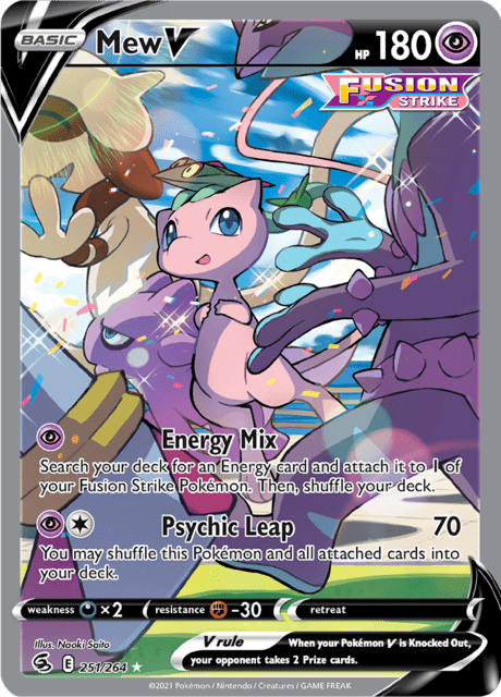 Pokemon Card - Mew V