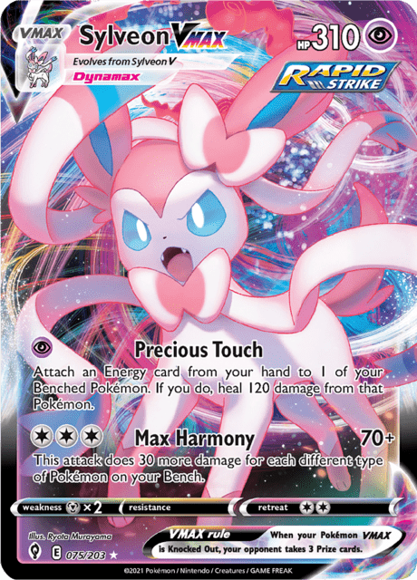 Pokemon Card - Sylveon VMAX